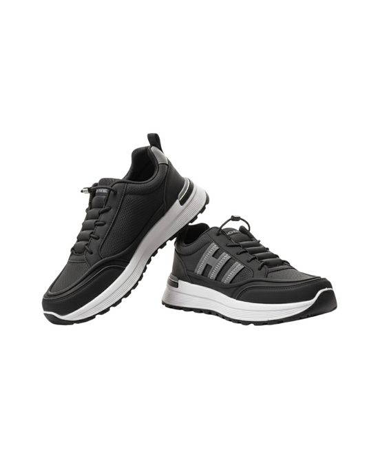 ONEZ 'Stealth' Hybrid Trainer  Sneakers- Black Monochromatic